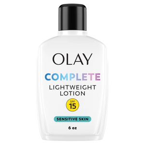 Olay Skin <b>Care</b> Complete Daily <b>Body</b> Moisturizer with Whitening & Essential Oil for Sensitive Skin SPF 15 Sun Protection 6 Fl oz - Product Image 1