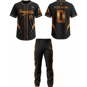 Nueva Llegada de Ropa Deportiva, Uniforme de Béisbol 100% Poliéster, Uniforme de Béisbol al Mejor Precio - Product Image 6