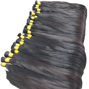 Cabelo natural virgem fino 100% vietnamita cabelo virgem sem processado melhor qualidade