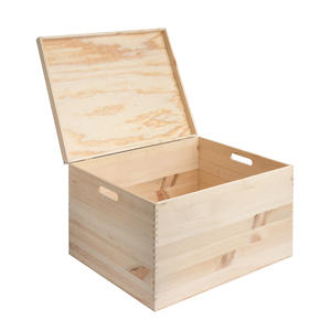 Caja de madera con tapa para varios productos. Dimensiones internas: 50X40X30 - Product Image 3
