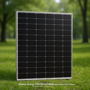 Panneau solaire monocristallin en silicium Zhaotuo Energy ZTM72D-355W 355W - Product Image 3
