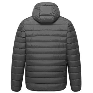 Nuevo producto cortavientos al por mayor, chaquetas de invierno para hombre, chaqueta acolchada de manga larga transpirable con cuello con capucha para hombre - Product Image 2