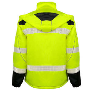 Veste de sécurité haute visibilité, prix abordable, style haut de gamme, nouvelle arrivée, durable, antibactérienne, tissu respirant et doux - Product Image 3