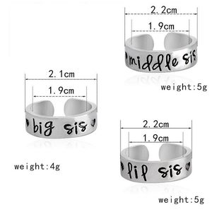 Anillo de banda de Plata de Ley 925 ajustable estilo clásico grabado nombre personalizado para bodas y fiestas - Product Image 3