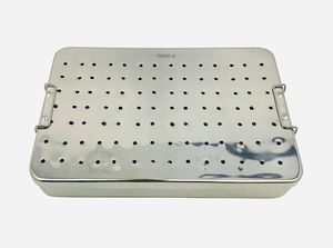 SafeGuard Medical Cassette Bandeja de instrumentos ultra estéril Asegurar abolladuras Estuche de esterilización Steri Seal Autoclave Bandeja - Product Image 4