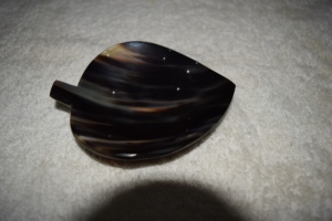 Tazón decorativo chapado en oro negro de resina epoxi japonesa, vajilla de comedor de Metal de aluminio, tazón de Hotel para el hogar - Product Image 5