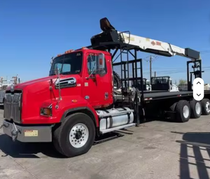 Camion plateau à trois essieux Western Star 4700 de 2020, occasion, neuf, 24 pieds - 450 CV, 8L, boîte manuelle, prêt à être expédié - Product Image 6