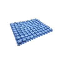 Mini coussin de massage gonflable à bulles d'air avec accessoires pour tout siège pendant une longue période assise