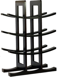 Estante de madera de alta calidad para botellas, estante de almacenamiento de refrescos de boda, capacidad de 48 botellas, soporte de exhibición para bebidas frías y jugo de supermercado - Product Image 3