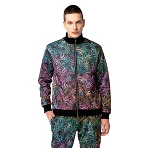 Ensemble de survêtement pour hommes en sublimation, vêtements de sport en polyester imprimés sur mesure, tenue de jogging pour la salle de sport, fabrication OEM, marque privée - Product Image 2