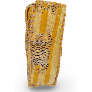 Bolso de hombro para mujer, bolso de mano grande acolchado de microfibra, Color sólido, bordado abierto, bolso de viaje, mercado, regalo reutilizable hecho a mano para ella - Product Image 2