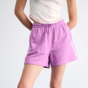 Pantalones cortos deportivos personalizados para mujer, transpirables, de algodón elástico, con cordón en la cintura, ajuste relajado para correr y entrenar - Product Image 1