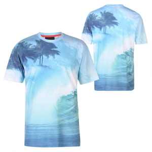 Camisetas de Manga Corta para Hombre, Casuales, de Verano, Transpirables, de Secado Rápido, Ligeras, Sublimadas, Más Vendidas, de Poliéster/Algodón - Product Image 5