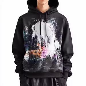 Pull à capuche pour hommes avec logo personnalisé et design d'étiquette de marque Offre Spéciale bases brodées pour l'automne - Product Image 5