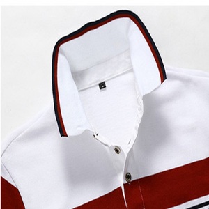 Vente en gros OEM Polo Logo personnalisé grande taille couleur contraste Golf t-shirts coton Sport manches courtes Polo pour hommes - Product Image 6