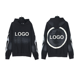 Ropa de diseñador de lujo para hombre 100% algodón Hombre Street Wear Sudadera con capucha y pantalones conjunto de chándal para invierno - Product Image 2