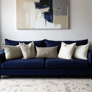 Fodera per cuscino decorativo in lino naturale <span class=keywords><strong>beige</strong></span> personalizzata con cerniera nascosta, per arredamento casa di campagna, uso alberghiero, decorazioni per casa e ospedale - Product Image 5