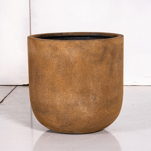 Jardinière classique en ciment avec bord lisse, adaptée aux pots intérieurs pour une plantation facile et une présentation soignée, vente en gros - Product Image 3