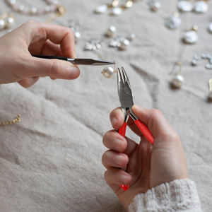 Jewelry <b>Plier</b> Wire Wrapping Bent Chain Nose <b>Plier</b> Stainless Steel Colored Comfy Gripped Jewelry Accessories - Product Image 6