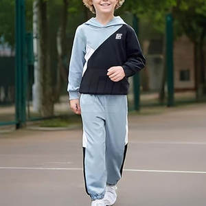 Conjunto Deportivo de Algodón 100% para Niños, Chándal para Niños y Niñas para Uso Diario - Product Image 4