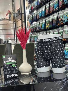 Calzoncillos bóxer de nailon y elastano de tiro medio para hombre al por mayor, ropa interior elástica transpirable sin costuras antibacteriana para comodidad diaria - Product Image 2