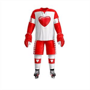 Uniforme personalizado transpirable para equipo de hockey sobre hielo, doble cara, venta al por mayor, reversible, 2 juegos, conjuntos de uniformes baratos, jersey liso en blanco para hombres - Product Image 5