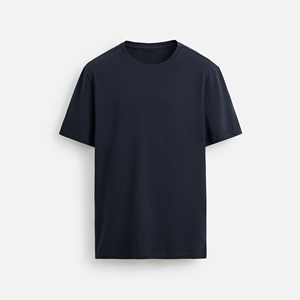 Camiseta Clásica de Algodón para Hombre, Cuello Redondo, Manga Corta, Corte Regular, Diseño Estampado en Serigrafía, para Uso Diario, Moda de Verano - Product Image 4