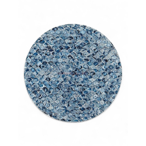 Sets de table en nacre bleu foncé naturel pour une ambiance chaleureuse à la salle à manger, en provenance du Vietnam - Product Image 1