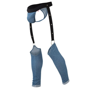 Tanga de Hombre con Bolsa Delantera, Cintura Baja, Tejido Transpirable de Punto, Estilo Jean - Product Image 5