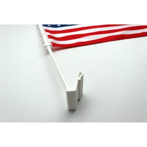 2-Pack USA Car Window Display Accessories Eye-Catching Window <b>Flags</b> - Product Image 3