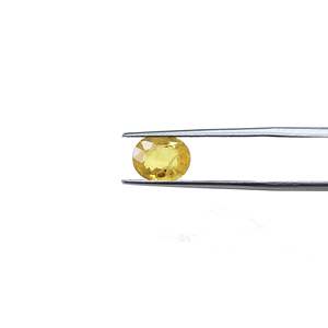Zafiro Amarillo Natural Calentado de 2-3 Quilates, Corte Ovalado, Esmeralda Verde y Azul con Forma de Pera para Joyería con Corte Esmeralda - Product Image 2