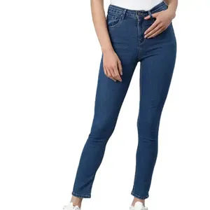 Pantalones vaqueros de pierna ancha para mujer, pantalones vaqueros sueltos, pantalones casuales de pierna ancha, pantalones vaqueros rectos holgados de cintura alta para mujer - Product Image 1