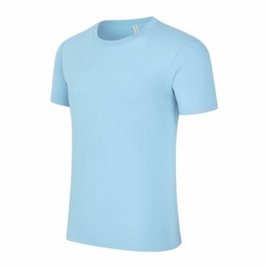 Camisetas Promocionales con Logotipo Personalizado, Venta al Por Mayor, Algodón Peinado, Manga Corta, Cuello Redondo, Ropa de Trabajo Corporativa para Equipos - Product Image 3