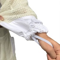 Imkerei anzüge OEM Service Logo anpassen Ganzkörper anzüge Sicherheit Arbeits kleidung Baumwolle Polyester Material Mesh Schleier