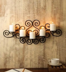 Available High Quality Round Available Glass Candle <b>Jar</b> for Home & Hotel Decoration New Design Best Price Metal Candle Lantern - Product Image 1