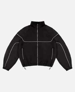 Men Loose Fit Tracksuit Polyester <b>Windproof</b> Quick Dry Summer Sportswear Jogging Suit Split Hem Casual Activewear - Product Image 3