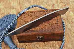 Couteaux à lame vierge en acier inoxydable faits à la main personnalisés Couteau à lame en acier de haute qualité - Product Image 5