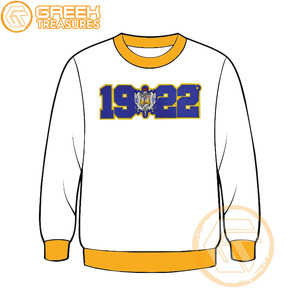 Sudadera de lana de algodón Sigma Gamma Rho personalizada de alta calidad, Jersey bordado, chaqueta para mujer, ropa griega, estilo de hermandad - Product Image 5