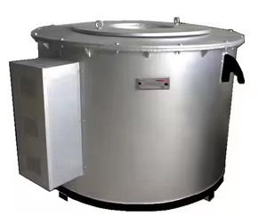 Meilleur prix four à creuset de carburant électrique de haute qualité 450 Kgs nouvelle fusion de ferraille d'aluminium pour l'usine de fabrication utiliser le roulement à noyau - Product Image 3