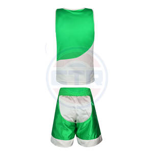 Uniformes de Boxeo Personalizados de Alta Calidad para Hombre, en Algodón, Poliéster y Satén, con Colores y Logotipo Personalizados, Tallas Personalizadas - Product Image 4