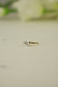 Anillo de diamante cultivado en laboratorio Premium 2,00 quilates corte redondo VS1 claridad IGI SGL certificado Oro rosa oro plata proveedor al por mayor - Product Image 4