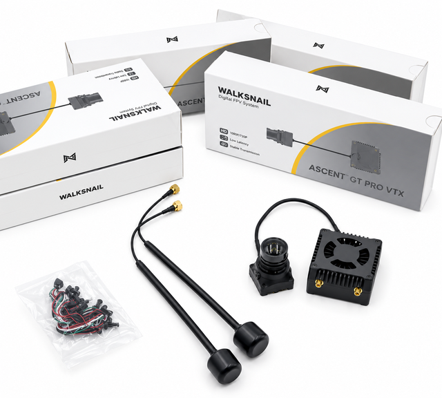 WALKSNAIL Ascent GT Pro VTX 5.8GHz 4W Transmitter with Z40 Camera CADDXFPV 1080P 60FPS for RC FPV Parts