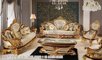 Ensemble de canapés Chesterfield modernes pliables et extensibles 7 places, meubles de salon en teck brun pour la maison