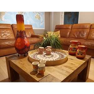 ที่รองแก้ววอลนัทพรีเมี่ยมเมเปิ้ล, วอลนัท, จานรองแก้วไม้, ที่รองแก้วกาแฟ, ที่รองแก้วเบียร์ไม้กลม - Product Image 4