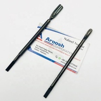 Qualité supérieure 2023 dernière conception Plasma noir acier inoxydable haute qualité Double extrémité pointu cuticule ongles poussoirs