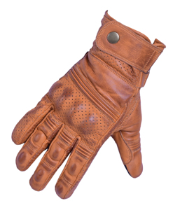 Gants de moto respirants à la mode de conception rétro Gants de motocross en peau de mouton souple Gants d'équipement de chevalier - Product Image 2