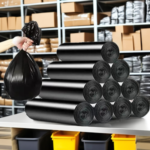 Wholesale Heavy-Duty <b>Plastic</b> Garbage Bags Customizable Trash Bag <b>Rolls</b> for Household Use Eco Friendly Garbage Bag - Product Image 2