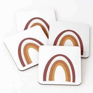 Acacia <b>Coasters</b> Printed Factory Supply Custom Shape and Size Drink Tea Mats & Pads <b>with</b> <b>Holder</b> From Star Crafts India - Product Image 5
