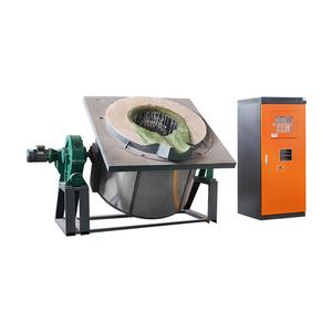 Horno de Inducción Digital IGBT de Calidad Premium Certificada, 380V, 1 Año de Garantía, Fabricación Industrial de Lingotes de Aluminio - Product Image 1