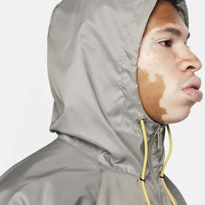 Veste coupe-vent d'extérieur pour hommes de marque personnalisée veste coupe-vent légère à capuche en tissu écologique imperméable pour l'hiver - Product Image 2